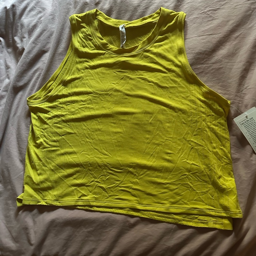 Size 12 Lululemon Train to Be tank top